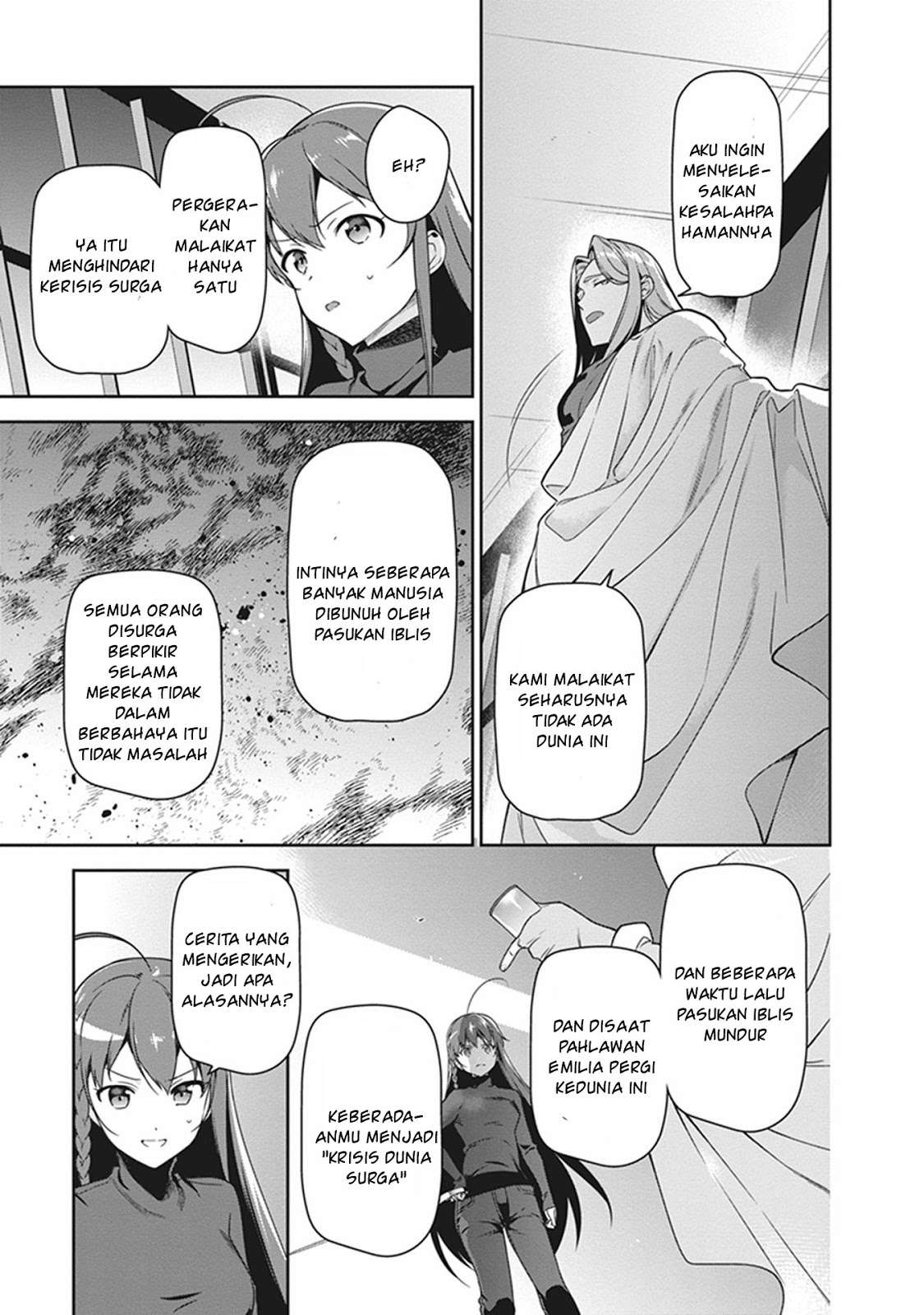 Hataraku Maou-sama! Bab 52 halaman 23