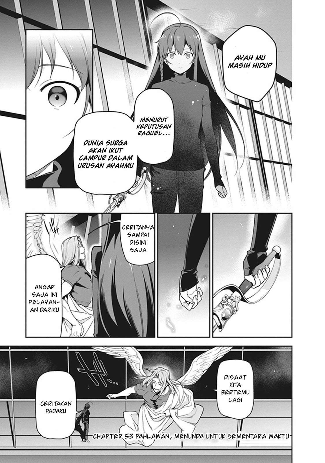 Hataraku Maou-sama! Bab 53 halaman 1