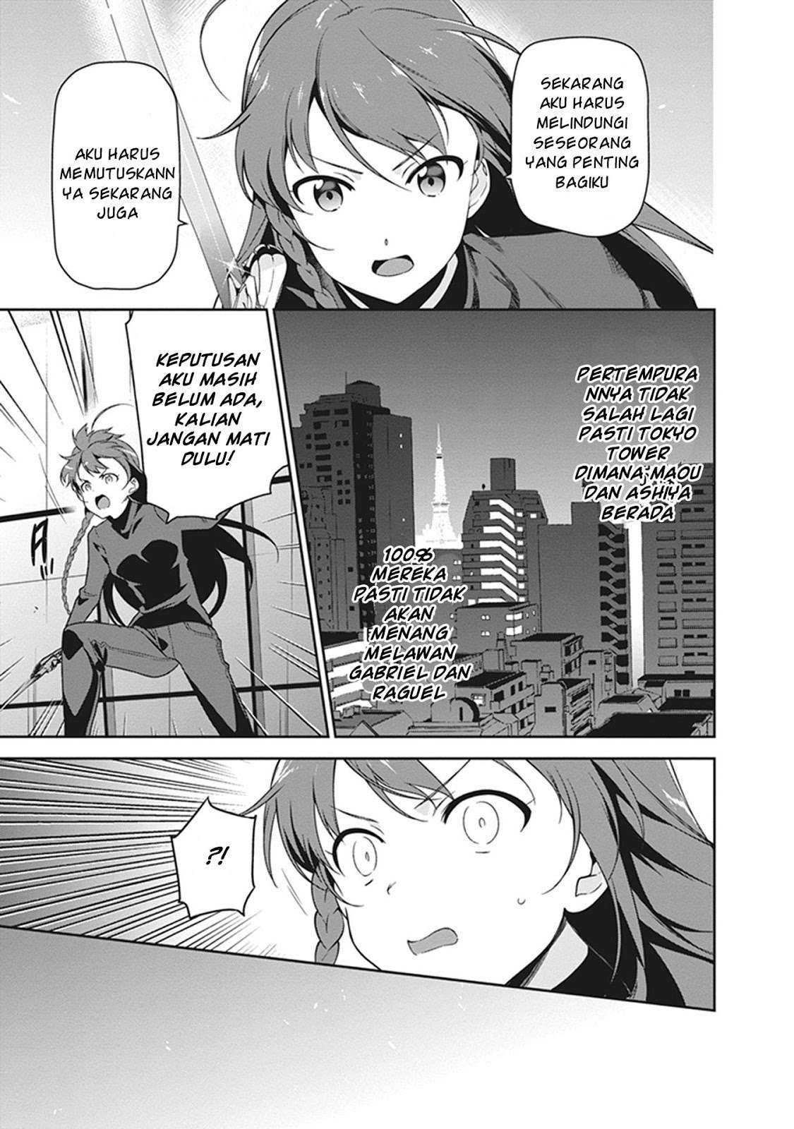 Hataraku Maou-sama! Bab 53 halaman 7