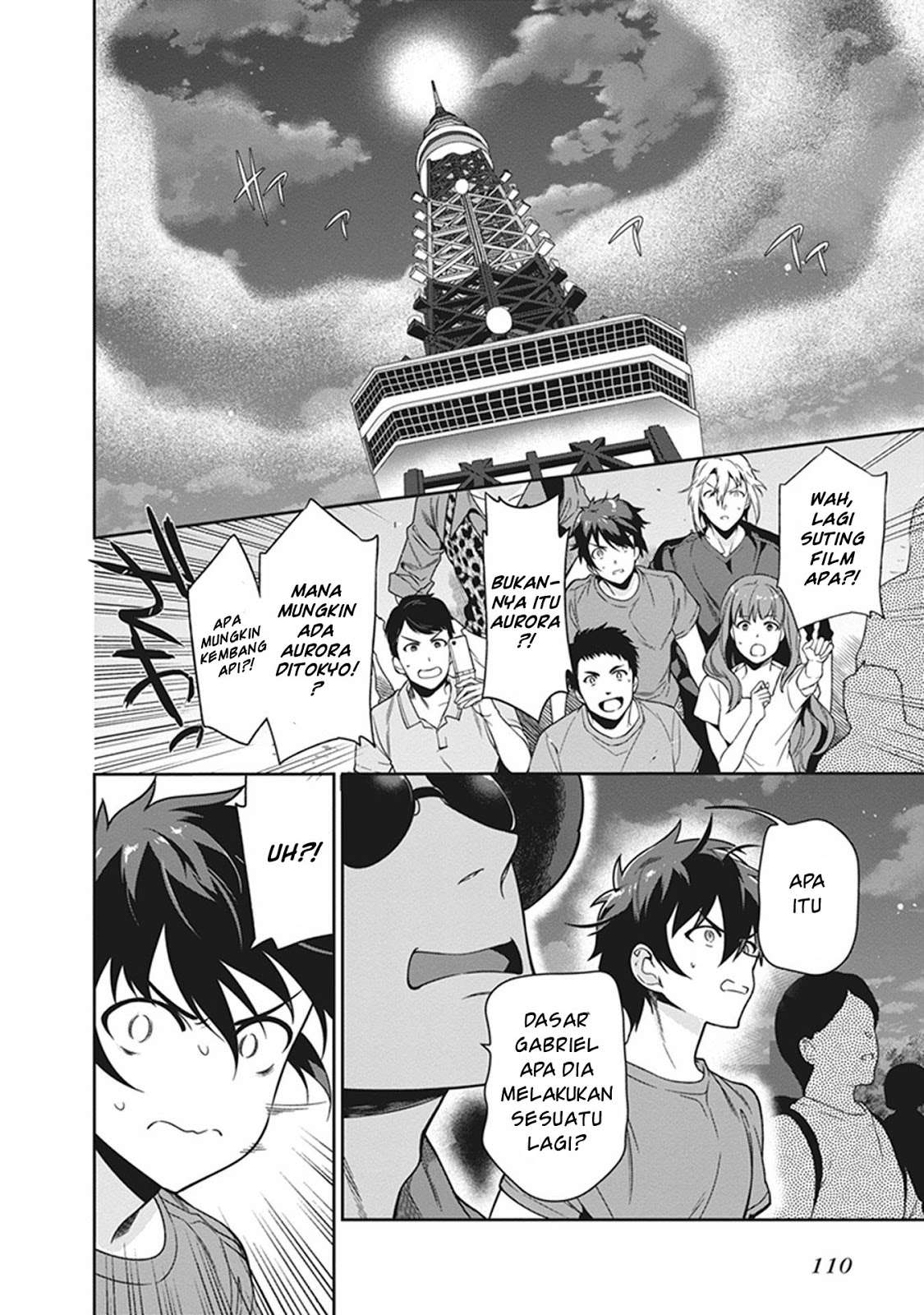Hataraku Maou-sama! Bab 53 halaman 12