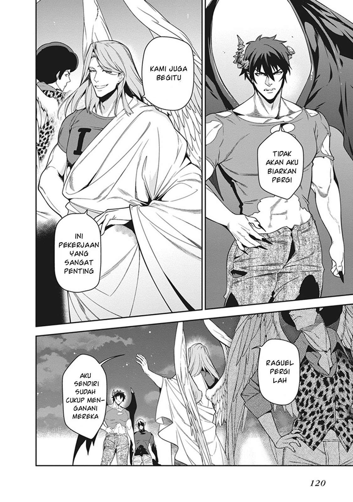 Hataraku Maou-sama! Bab 53 halaman 22