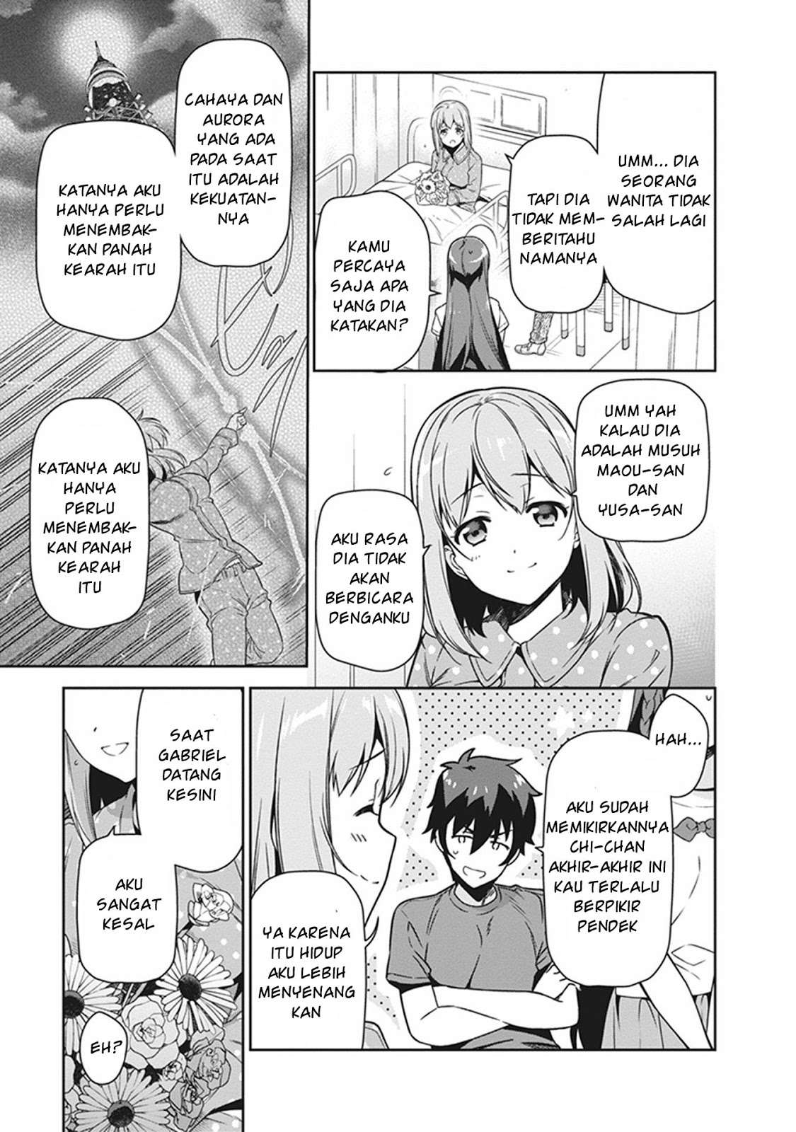 Hataraku Maou-sama! Bab 54 halaman 9