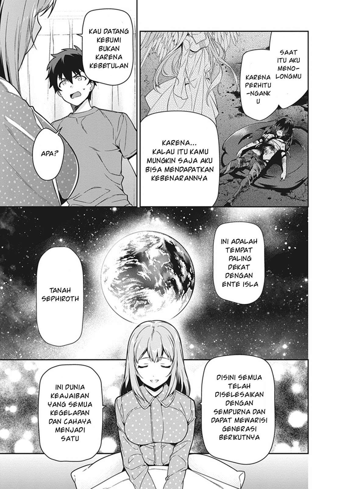 Hataraku Maou-sama! Bab 54 halaman 17