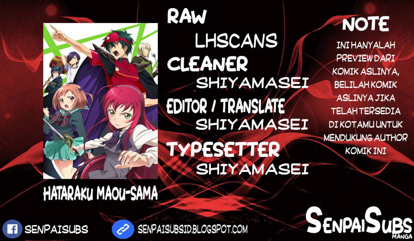 Hataraku Maou-sama! Bab 58 halaman 1