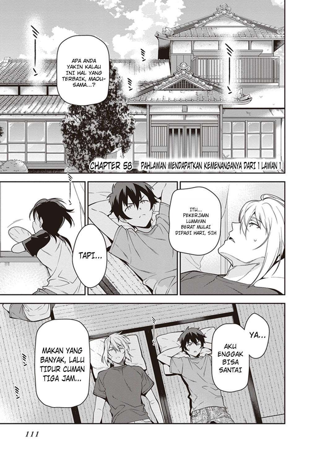 Hataraku Maou-sama! Bab 58 halaman 2