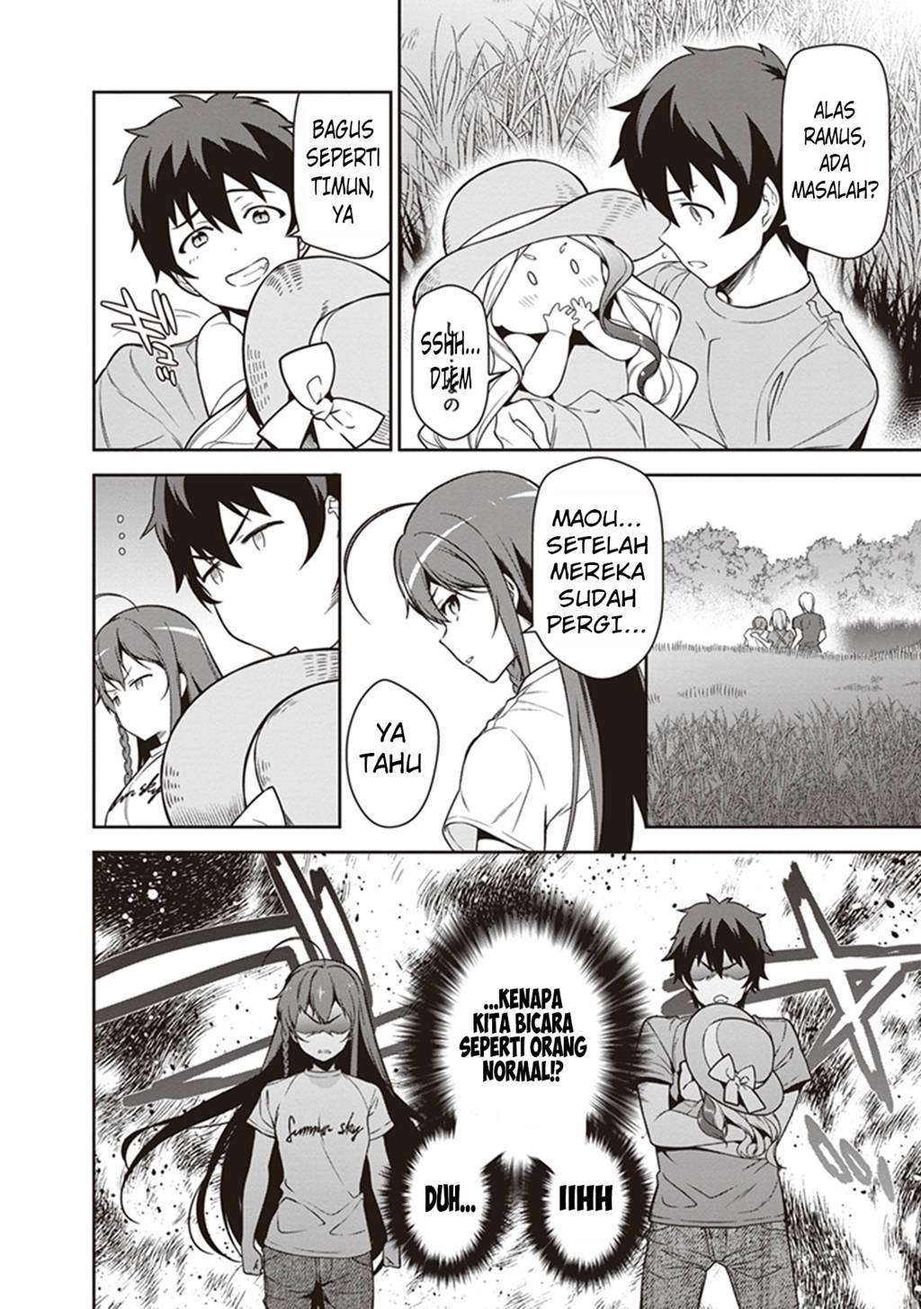 Hataraku Maou-sama! Bab 58 halaman 23