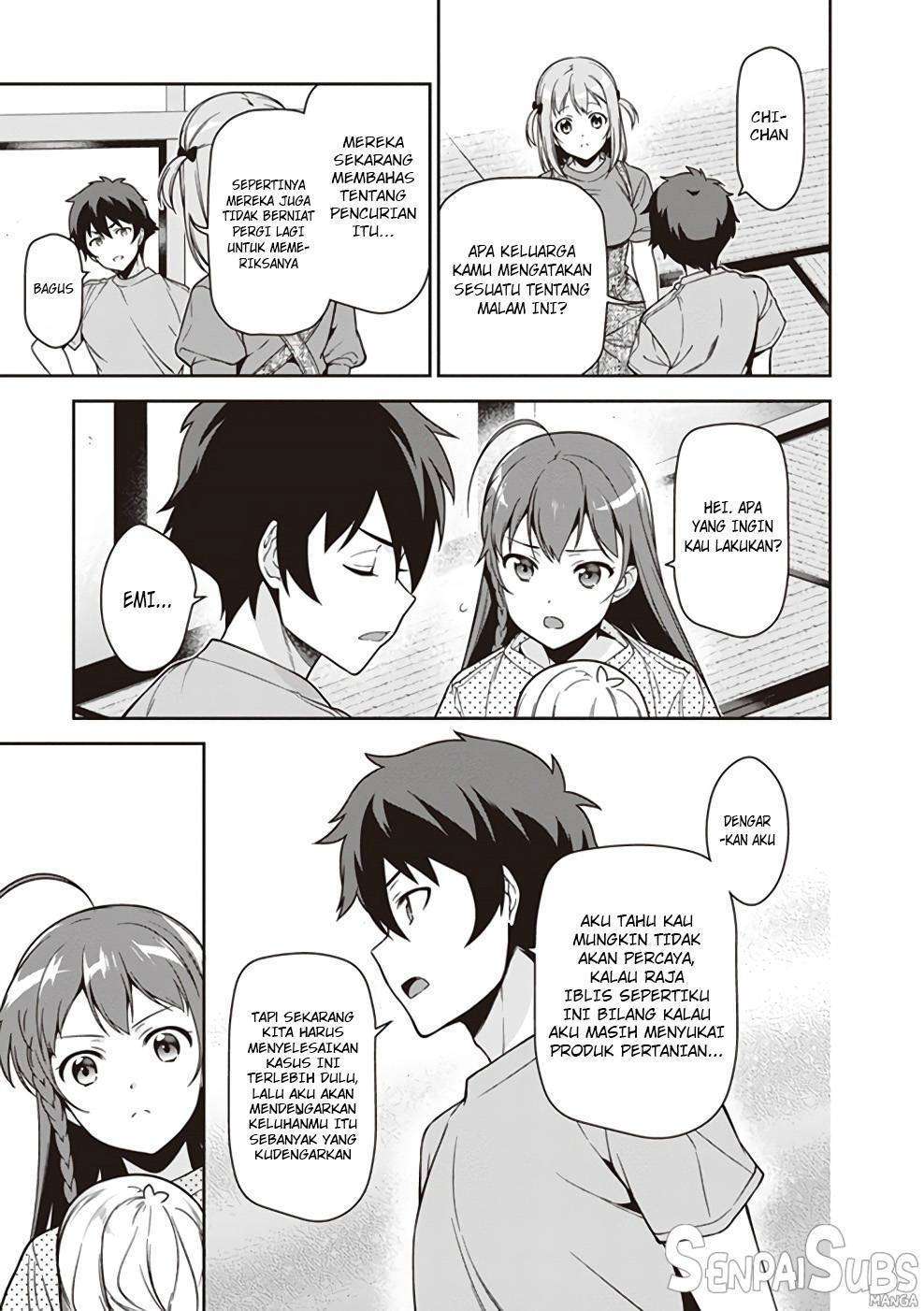 Hataraku Maou-sama! Bab 60 halaman 13