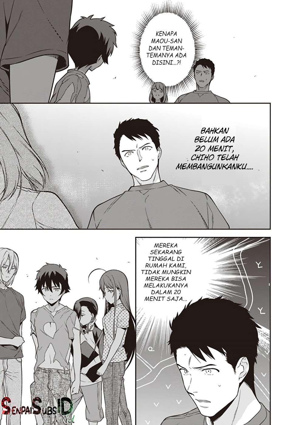 Hataraku Maou-sama! Bab 63 halaman 8