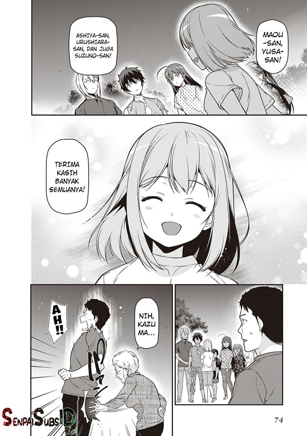 Hataraku Maou-sama! Bab 63 halaman 9