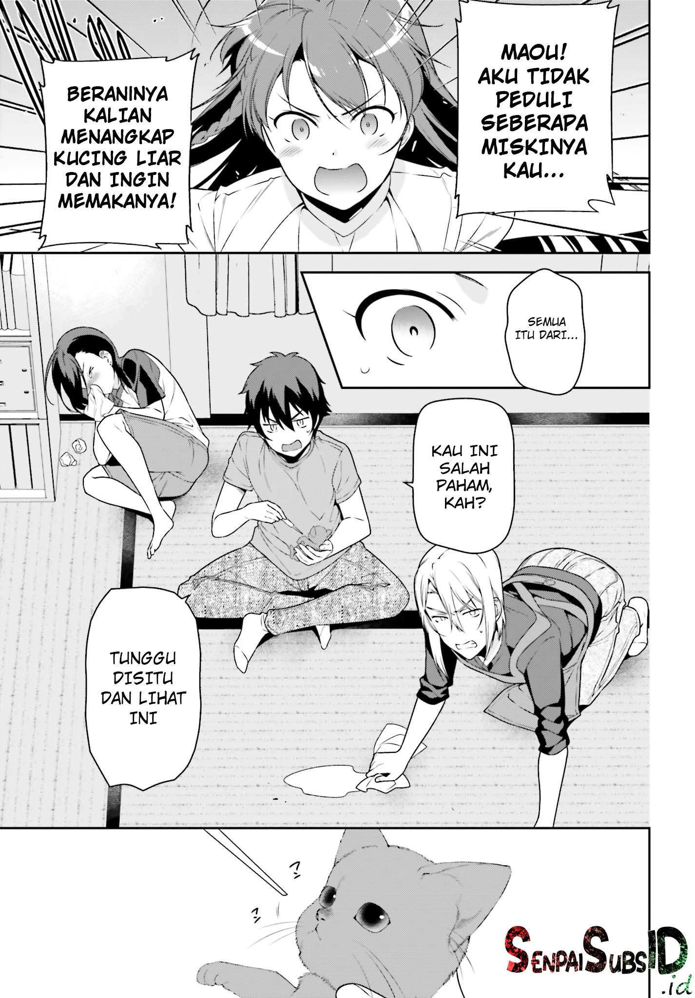 Hataraku Maou-sama! Bab 64 halaman 10