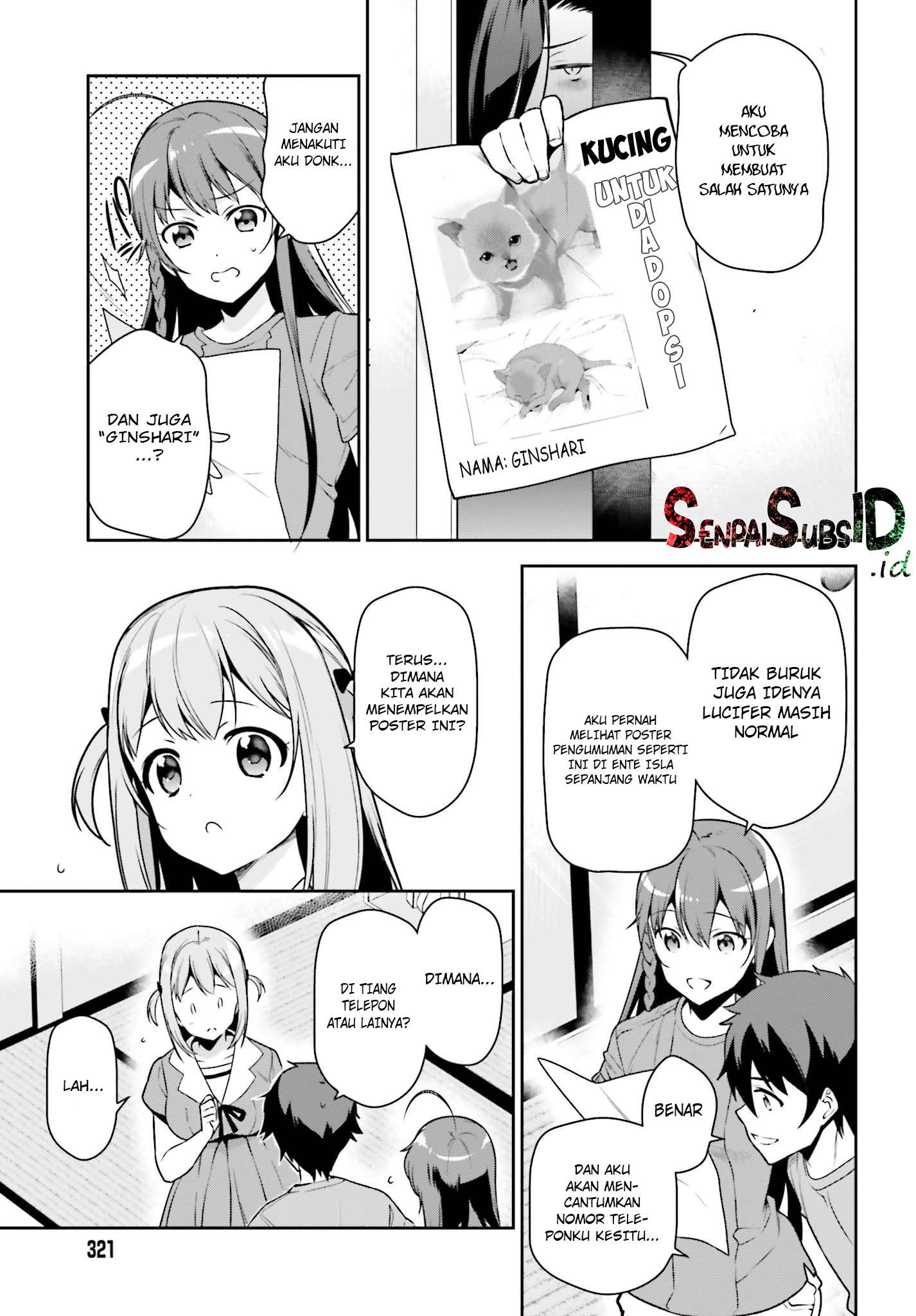 Hataraku Maou-sama! Bab 64 halaman 28
