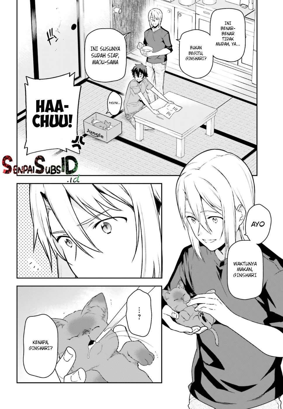 Hataraku Maou-sama! Bab 65 halaman 3