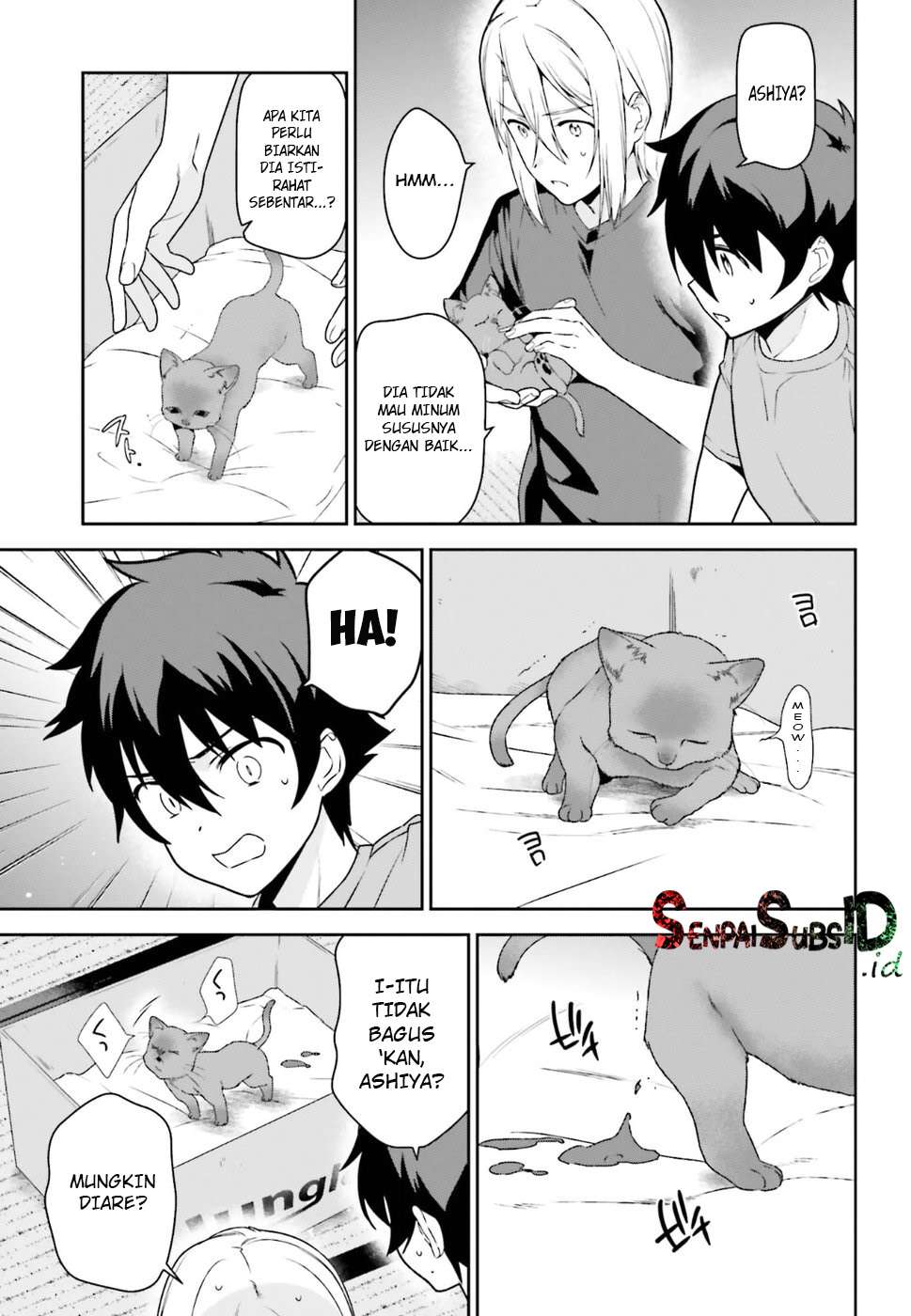 Hataraku Maou-sama! Bab 65 halaman 4