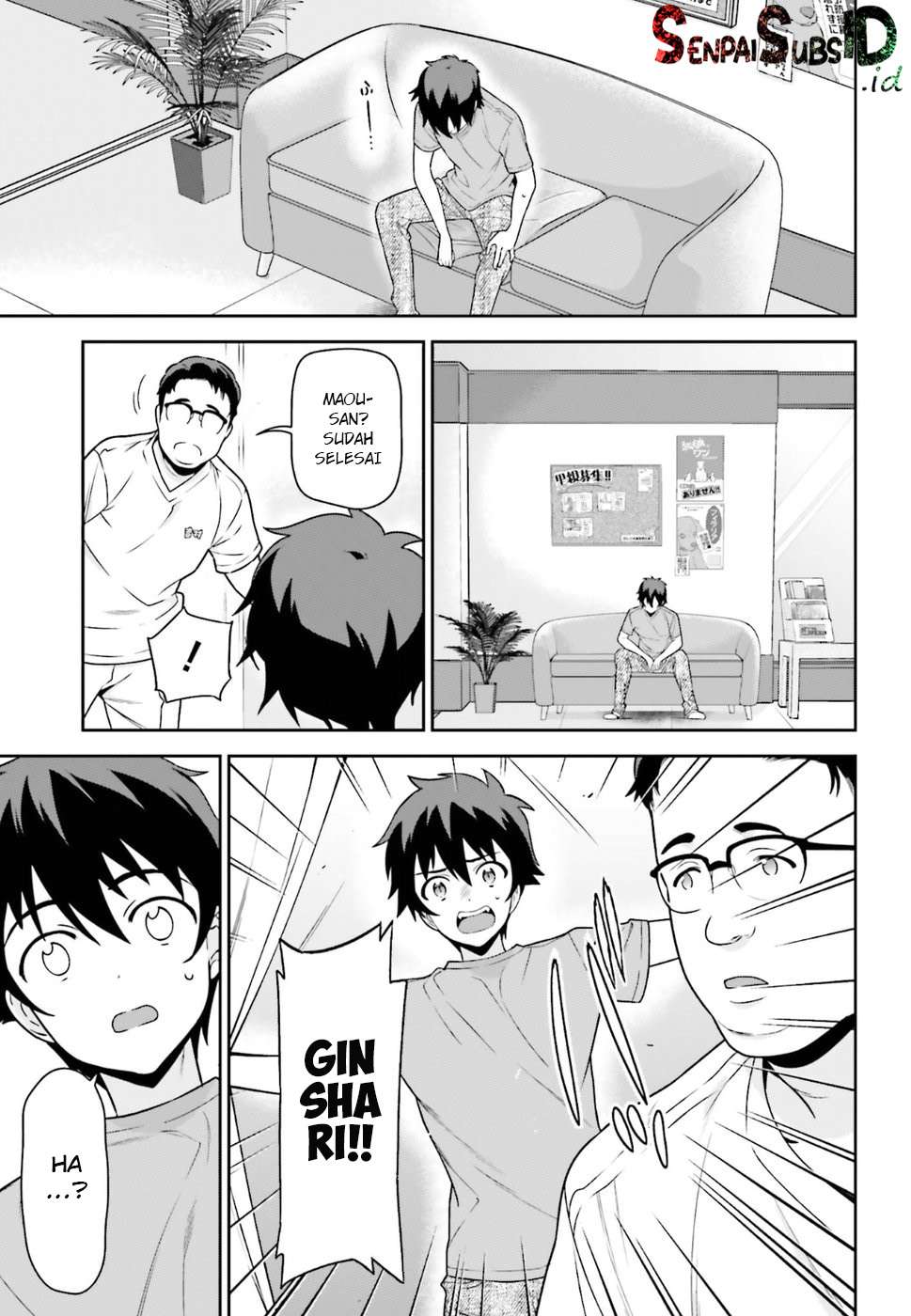 Hataraku Maou-sama! Bab 65 halaman 8