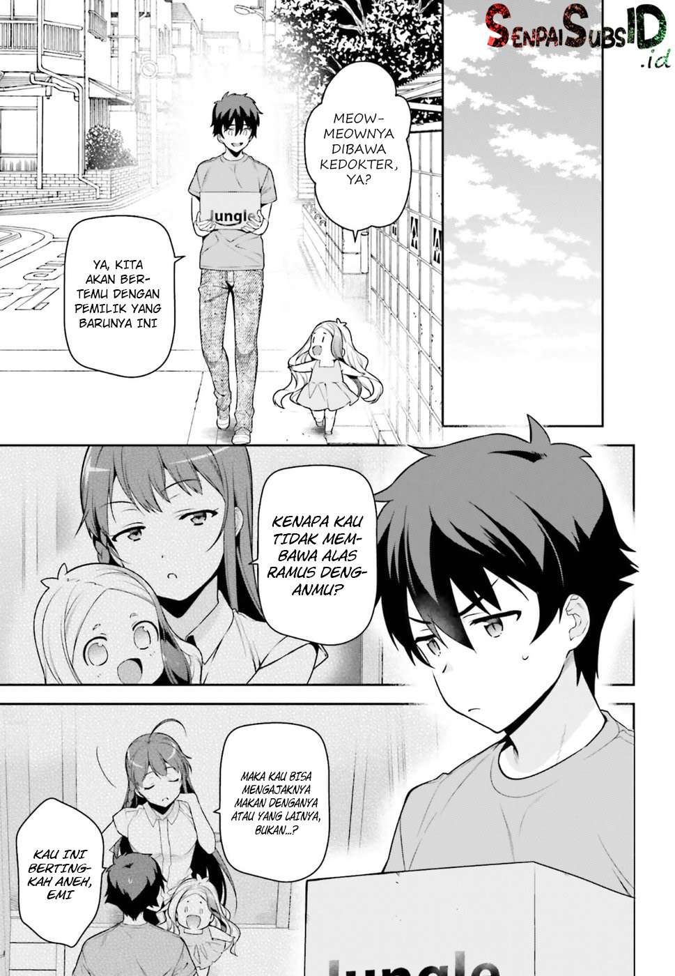 Hataraku Maou-sama! Bab 65 halaman 22