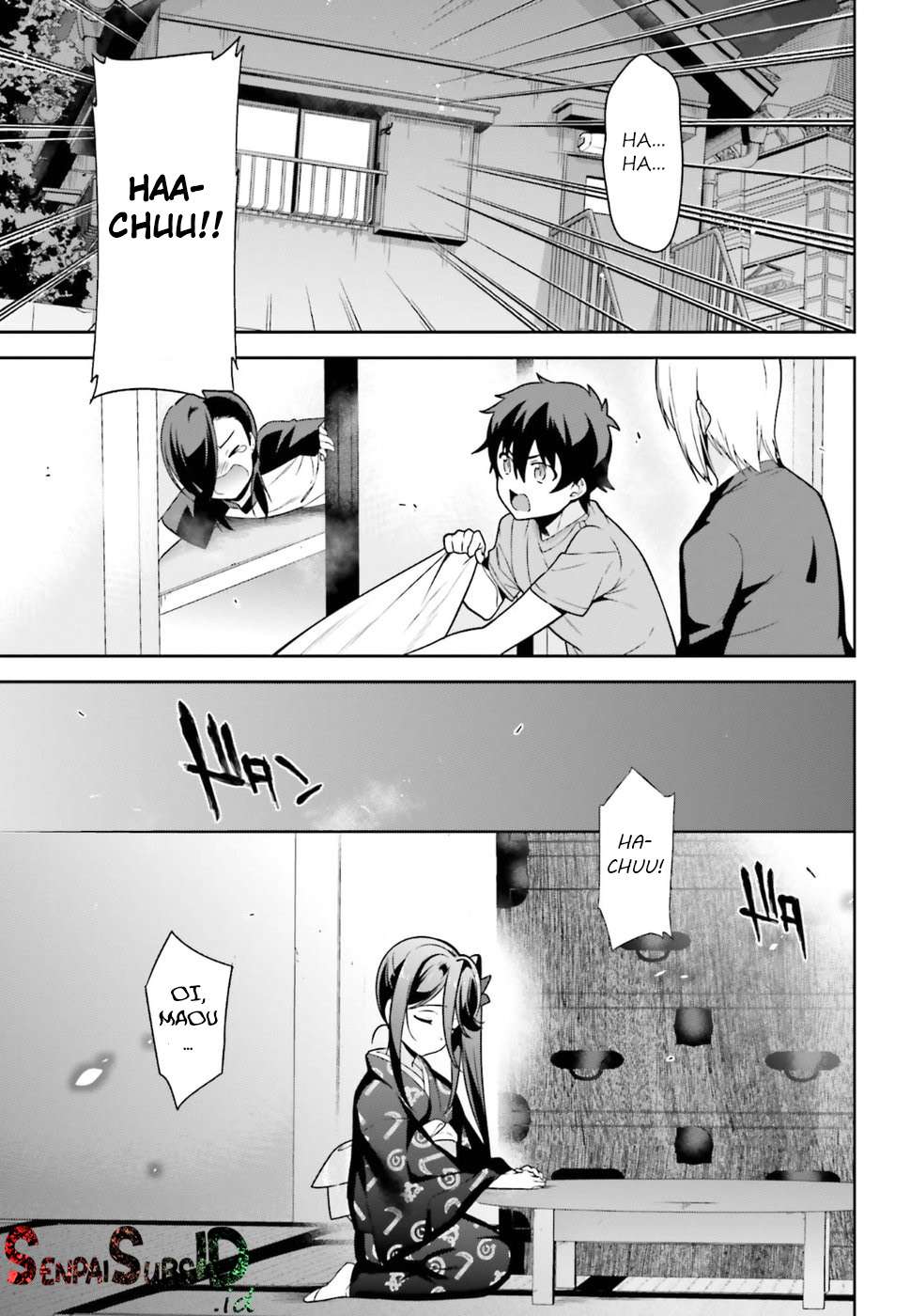 Hataraku Maou-sama! Bab 65 halaman 32