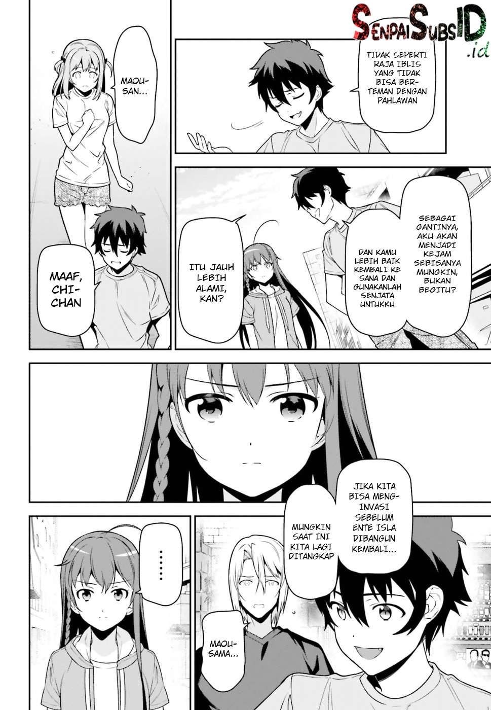 Hataraku Maou-sama! Bab 67 halaman 7