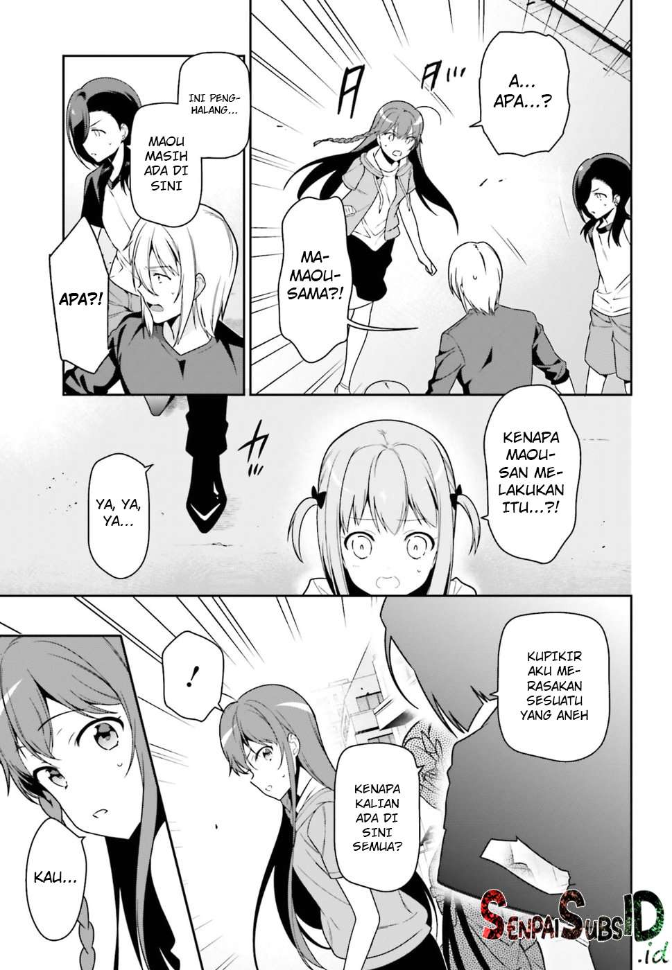 Hataraku Maou-sama! Bab 67 halaman 12