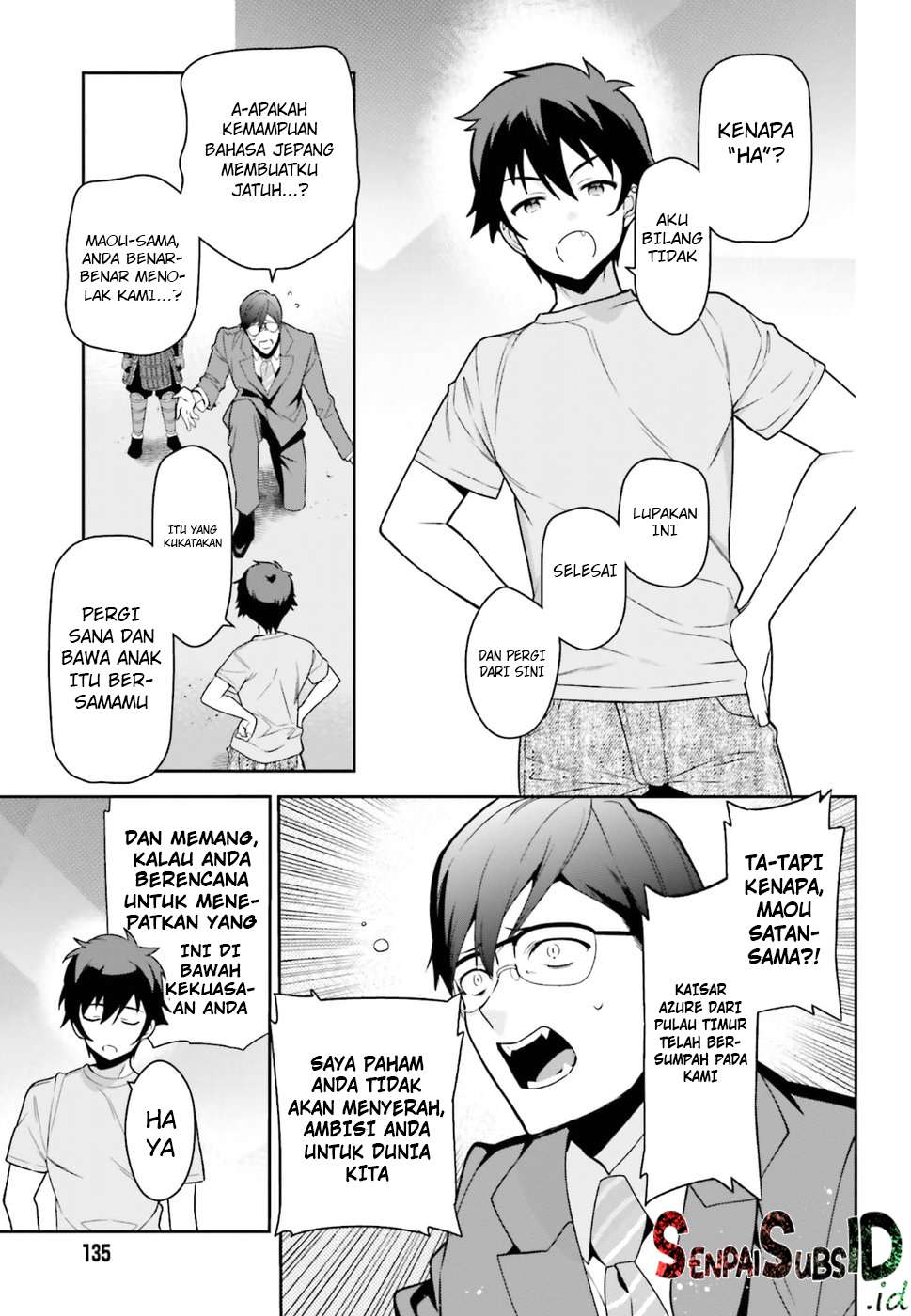 Hataraku Maou-sama! Bab 67 halaman 18