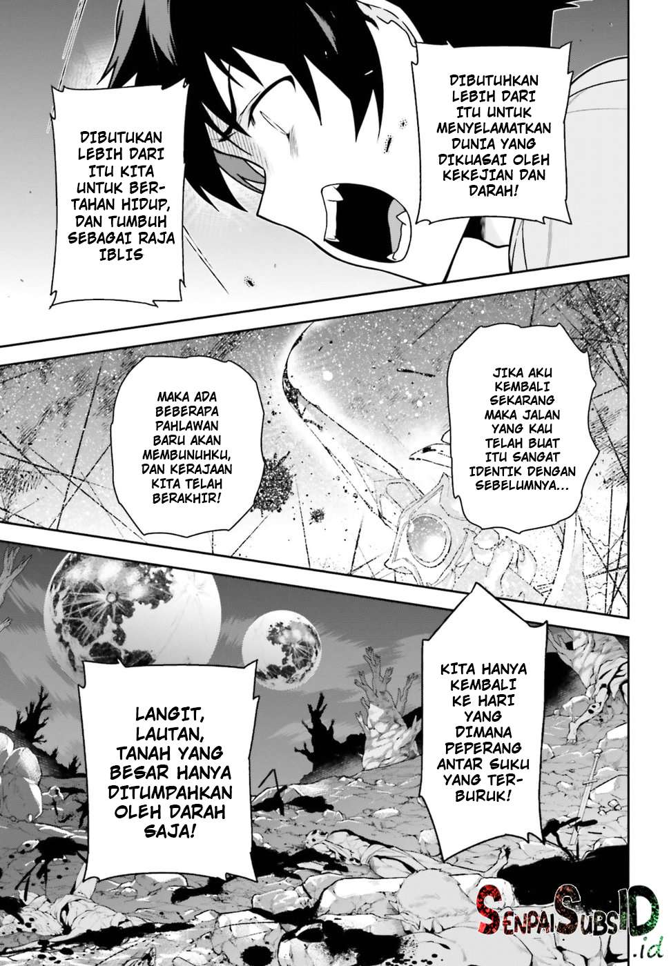 Hataraku Maou-sama! Bab 67 halaman 22