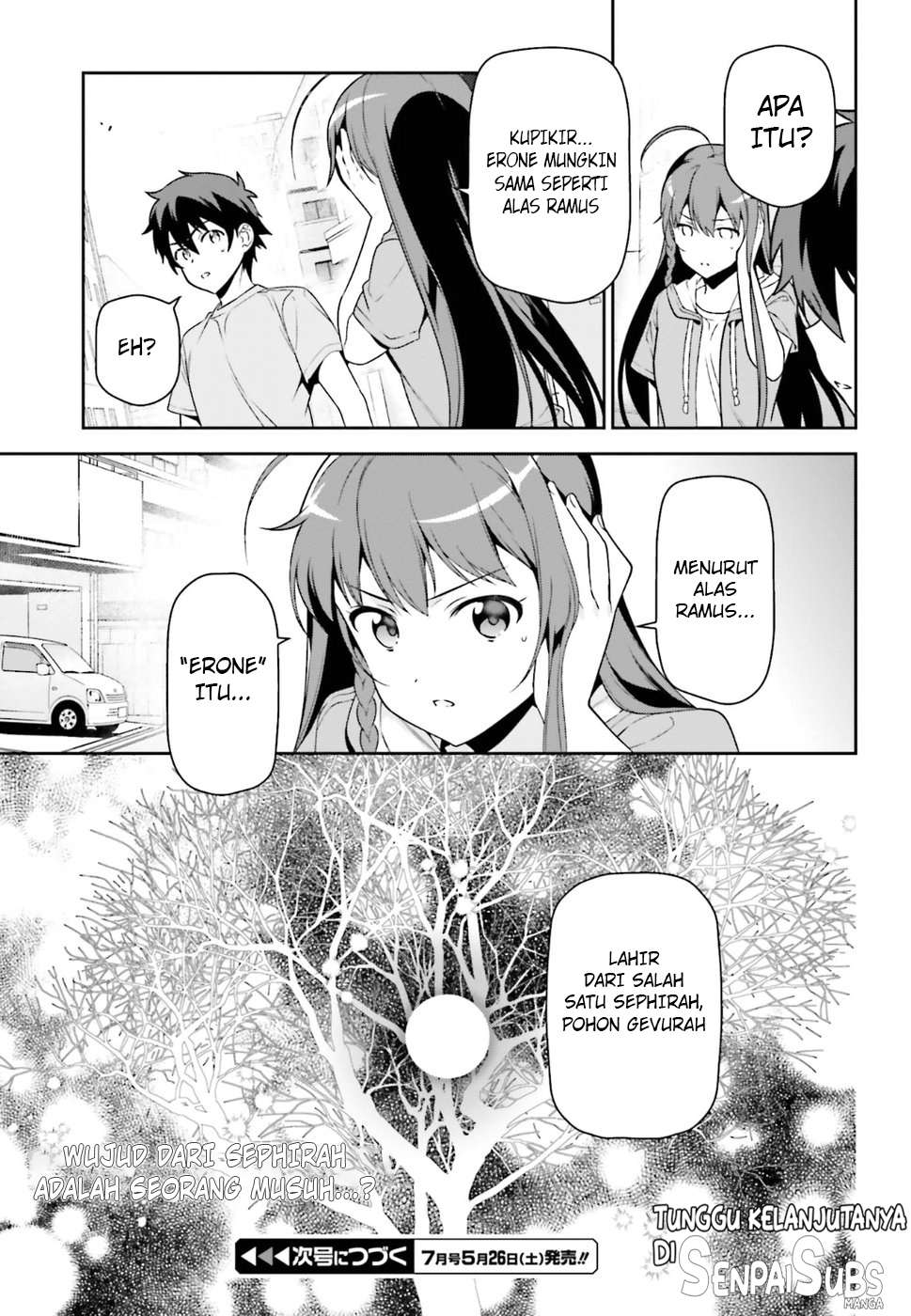 Hataraku Maou-sama! Bab 67 halaman 36