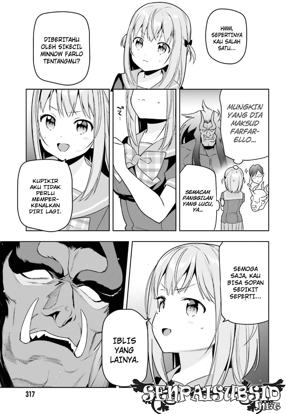 Hataraku Maou-sama! Bab 75 halaman 6