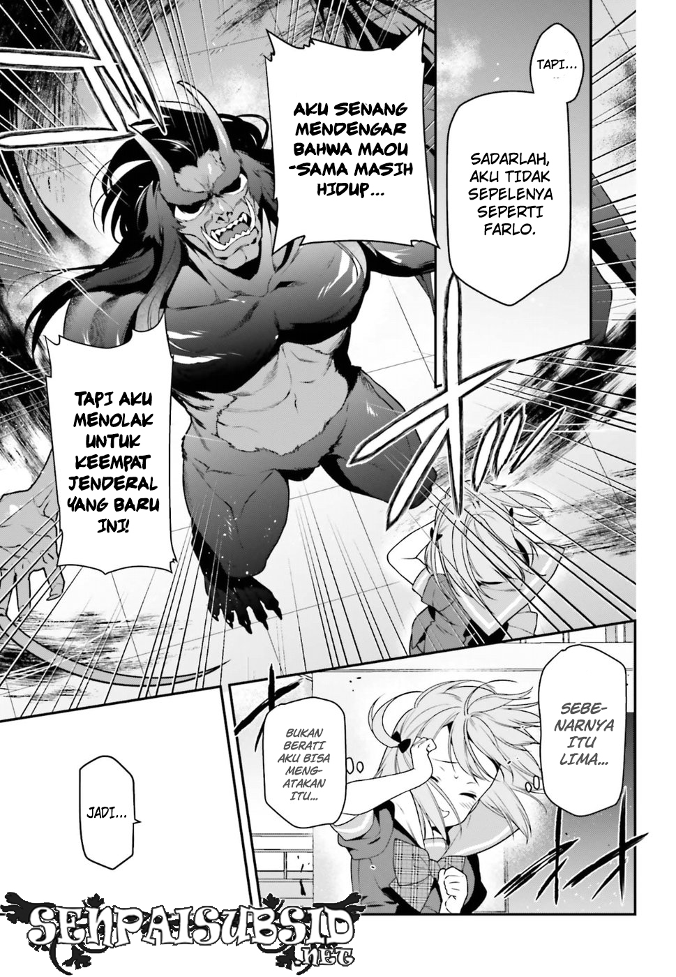 Hataraku Maou-sama! Bab 75 halaman 8