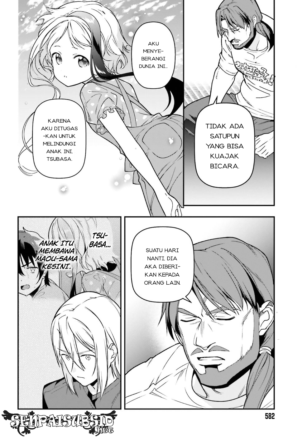 Hataraku Maou-sama! Bab 76 halaman 5