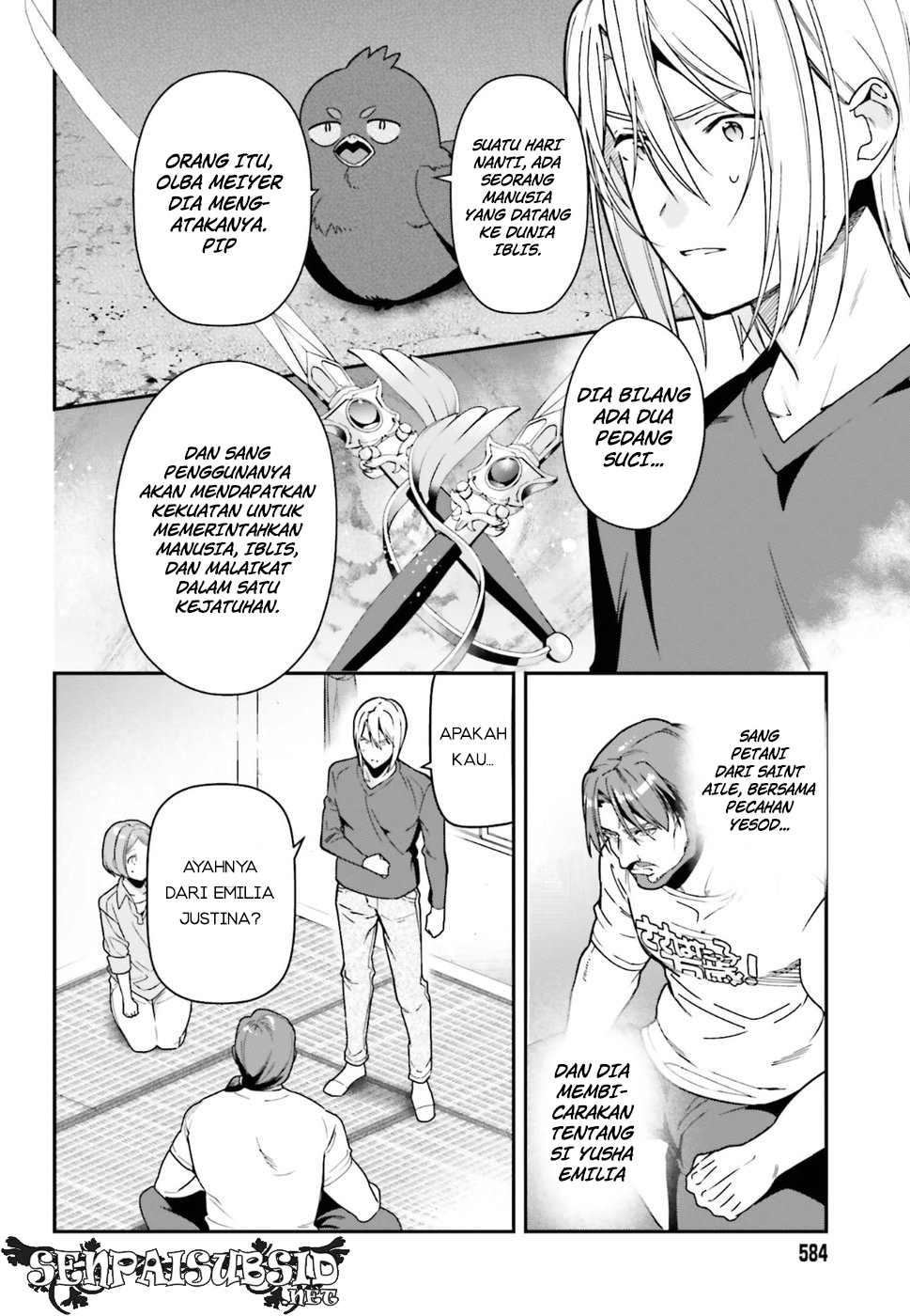 Hataraku Maou-sama! Bab 76 halaman 7