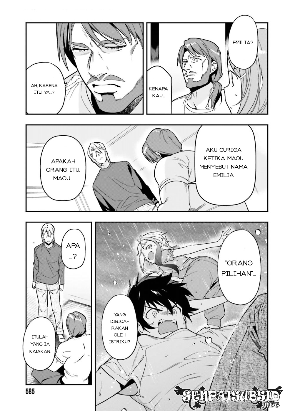 Hataraku Maou-sama! Bab 76 halaman 8
