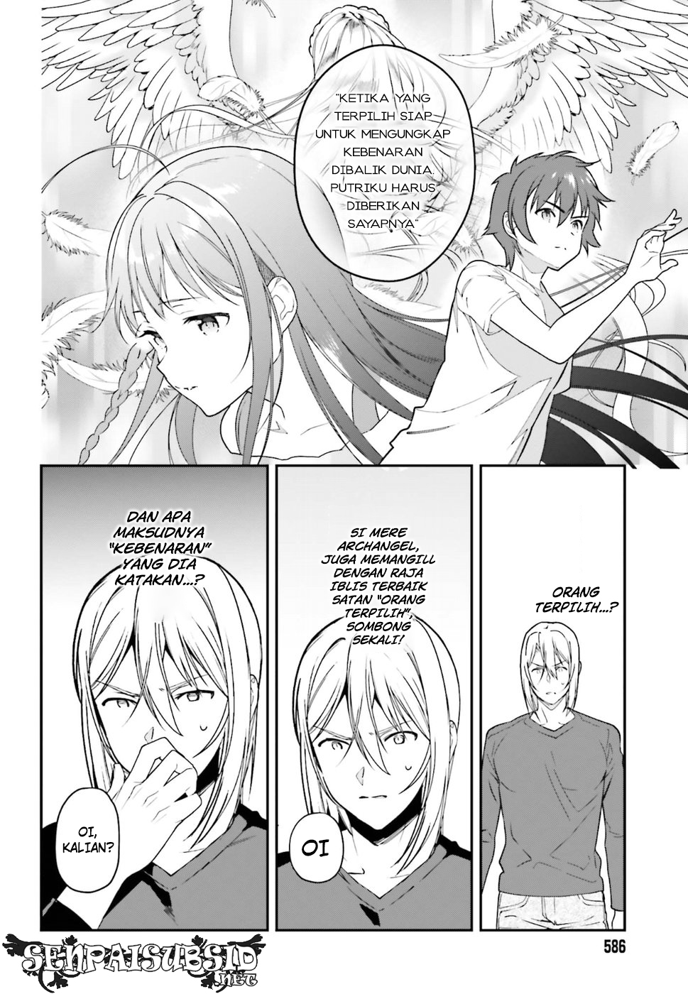 Hataraku Maou-sama! Bab 76 halaman 9