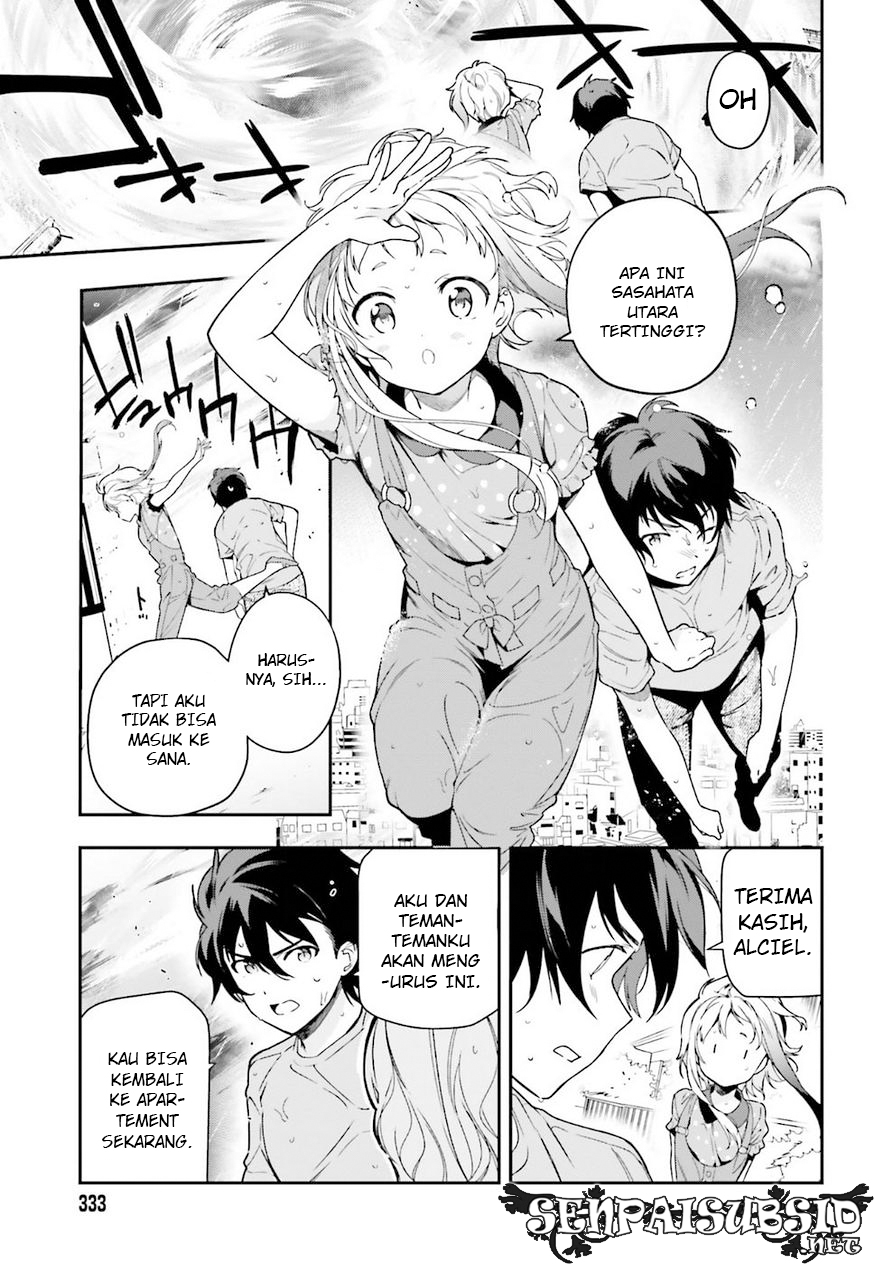 Hataraku Maou-sama! Bab 77 halaman 17