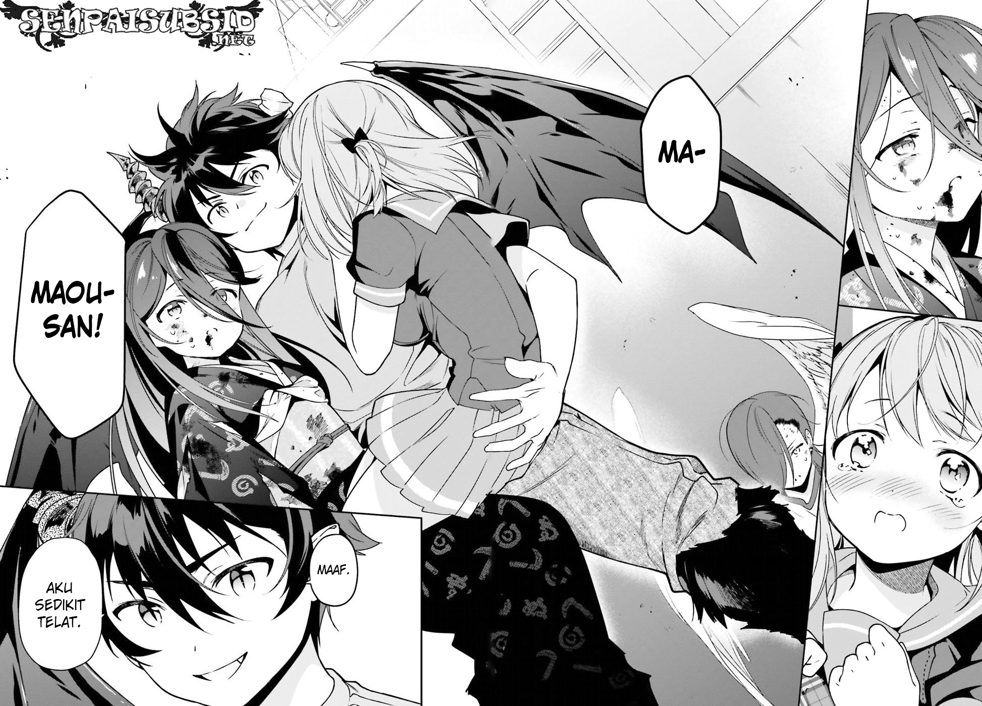 Hataraku Maou-sama! chapter 78 halaman 17