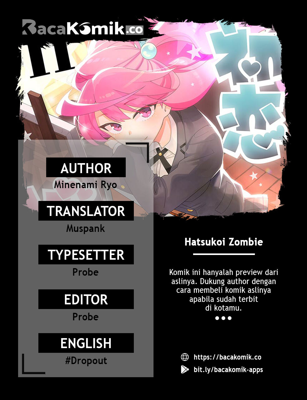 Hatsukoi Zombie chapter 103 halaman 1