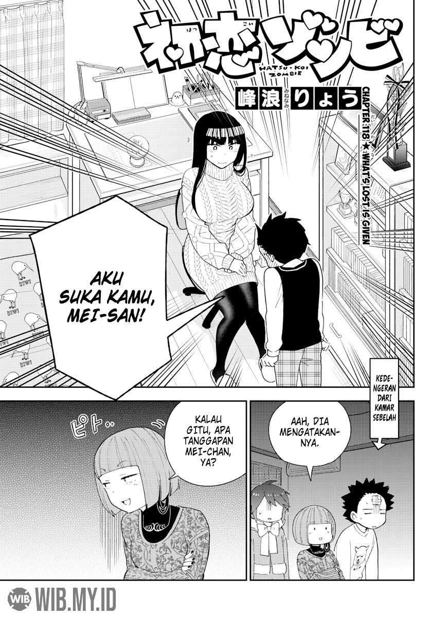 Hatsukoi Zombie chapter 118 halaman 2