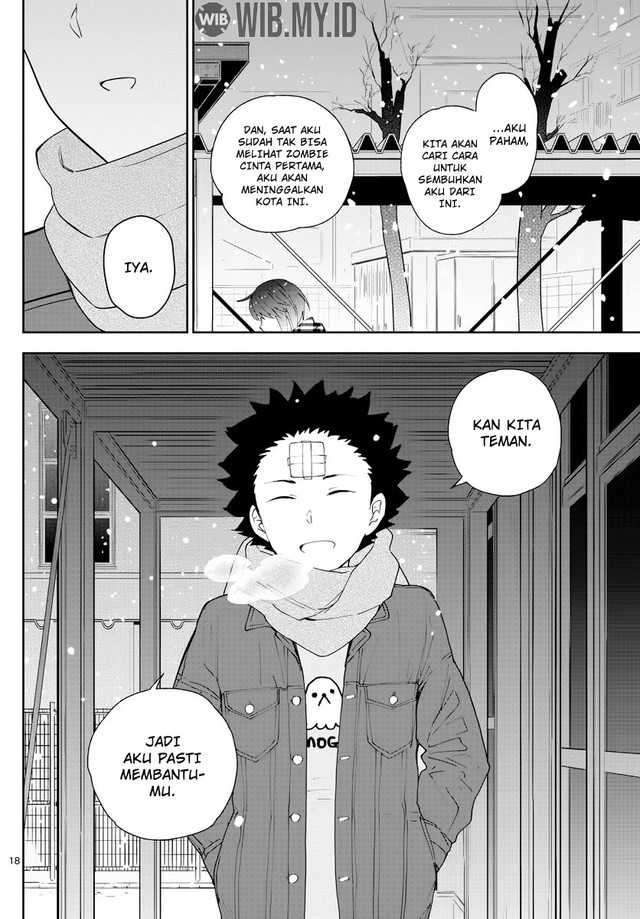 Hatsukoi Zombie Bab 128 halaman 19