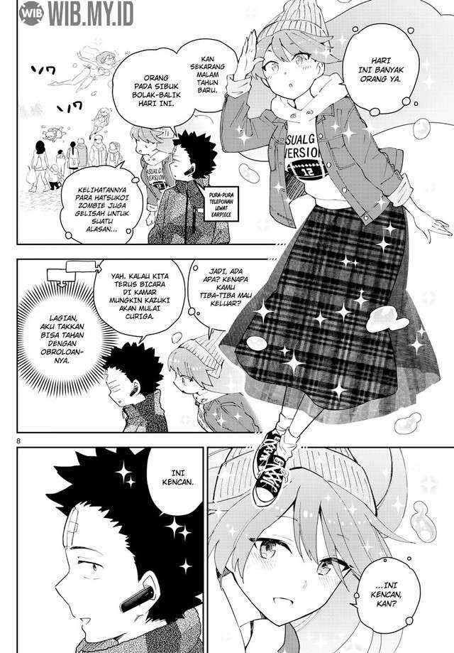 Hatsukoi Zombie chapter 130 halaman 9