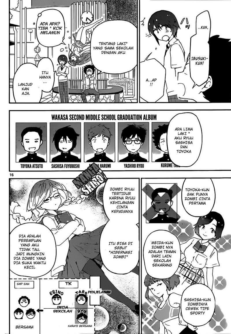 Hatsukoi Zombie chapter 31 halaman 17