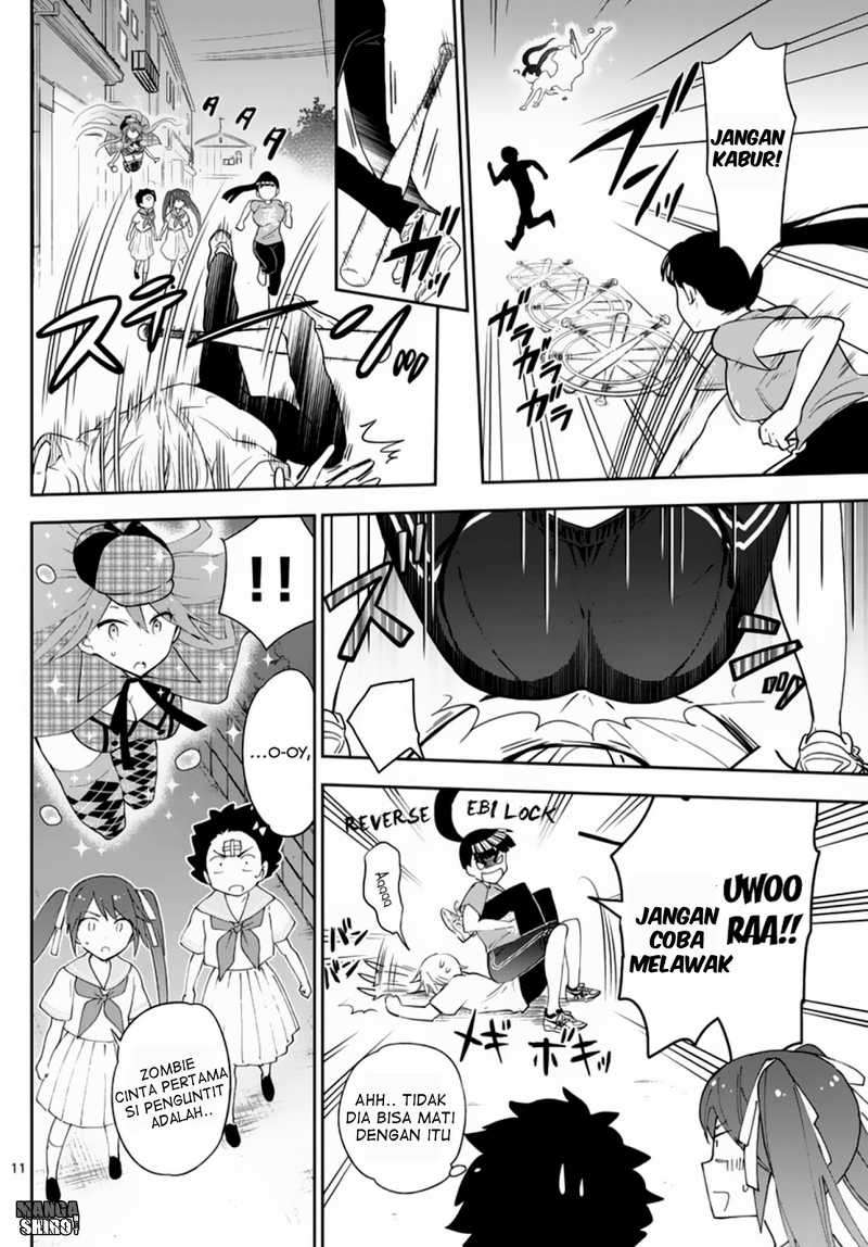 Hatsukoi Zombie Bab 44 halaman 13