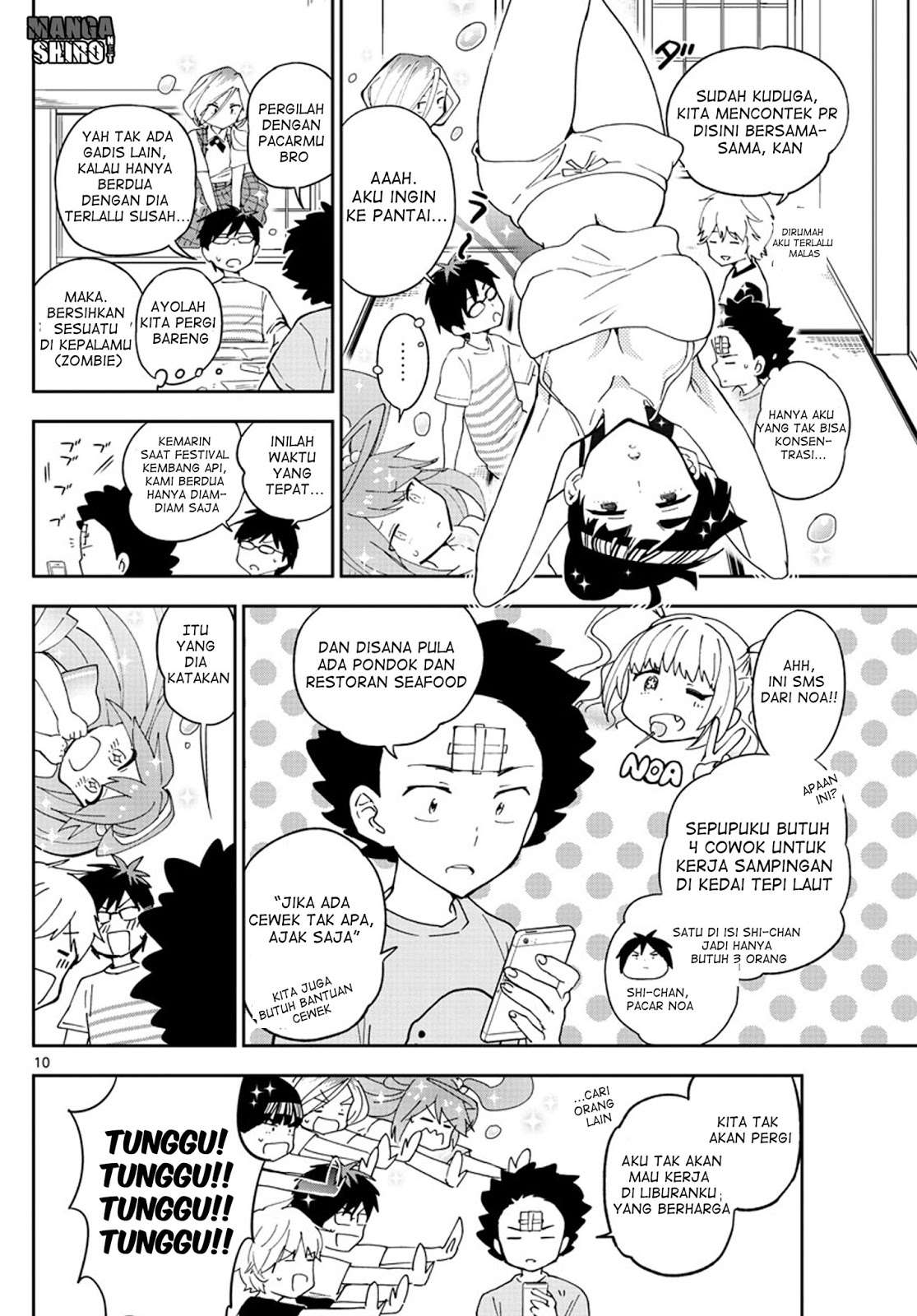 Hatsukoi Zombie chapter 48 halaman 11