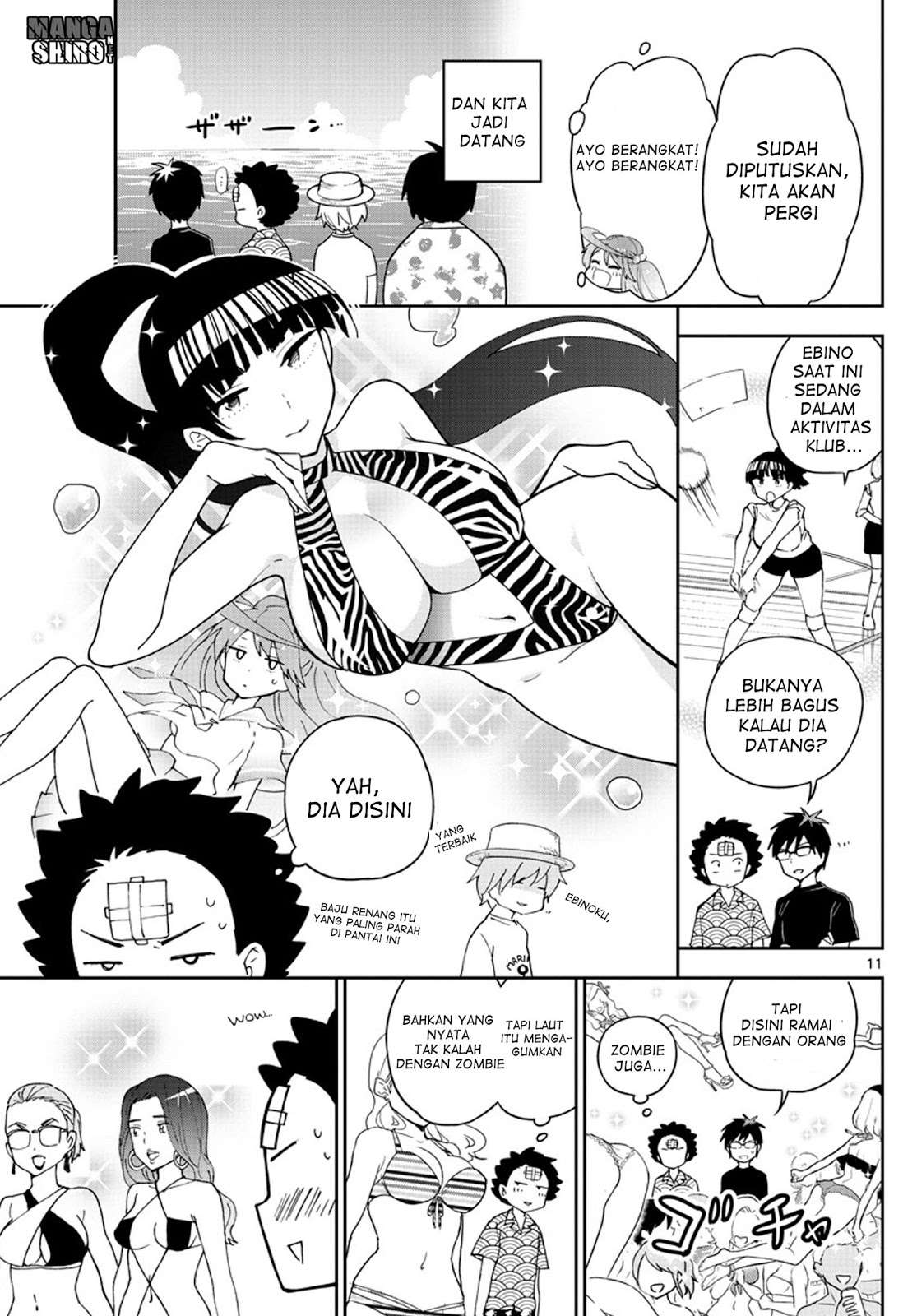 Hatsukoi Zombie chapter 48 halaman 12