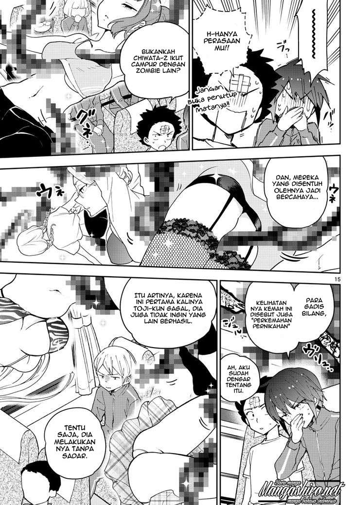 Hatsukoi Zombie Bab 60 halaman 17