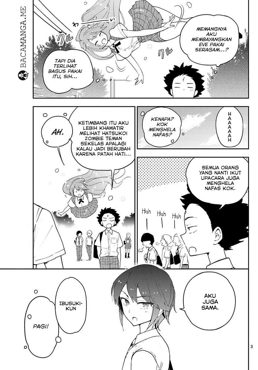 Hatsukoi Zombie chapter 75 halaman 3
