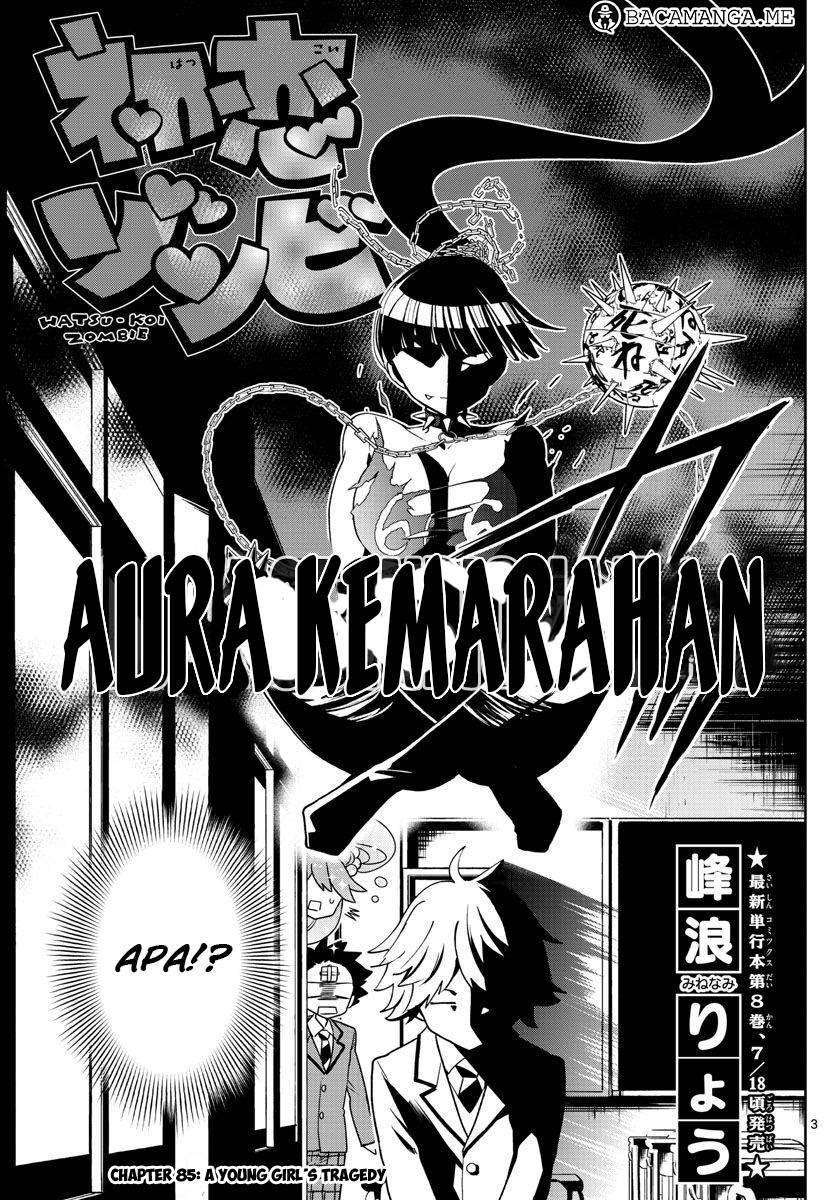 Hatsukoi Zombie chapter 85 halaman 3