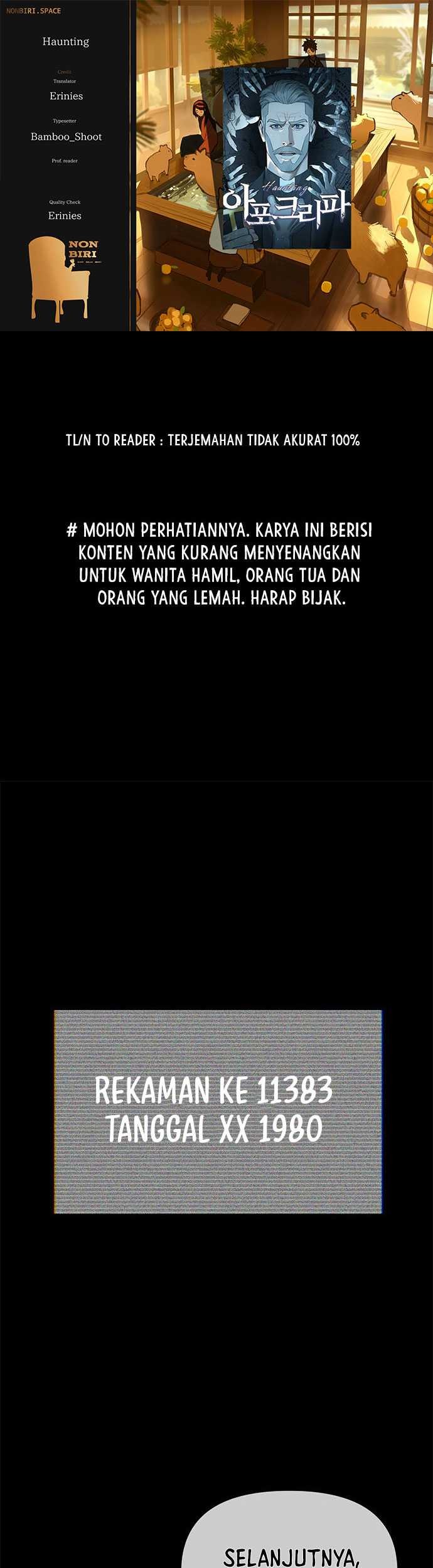 Haunting chapter 06 halaman 1