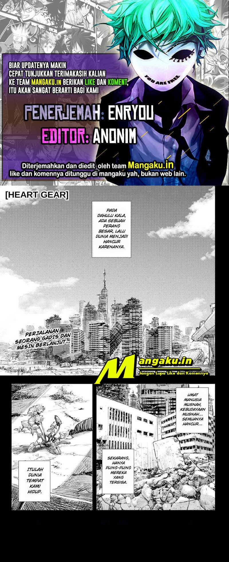 Heart Gear chapter 30 halaman 1