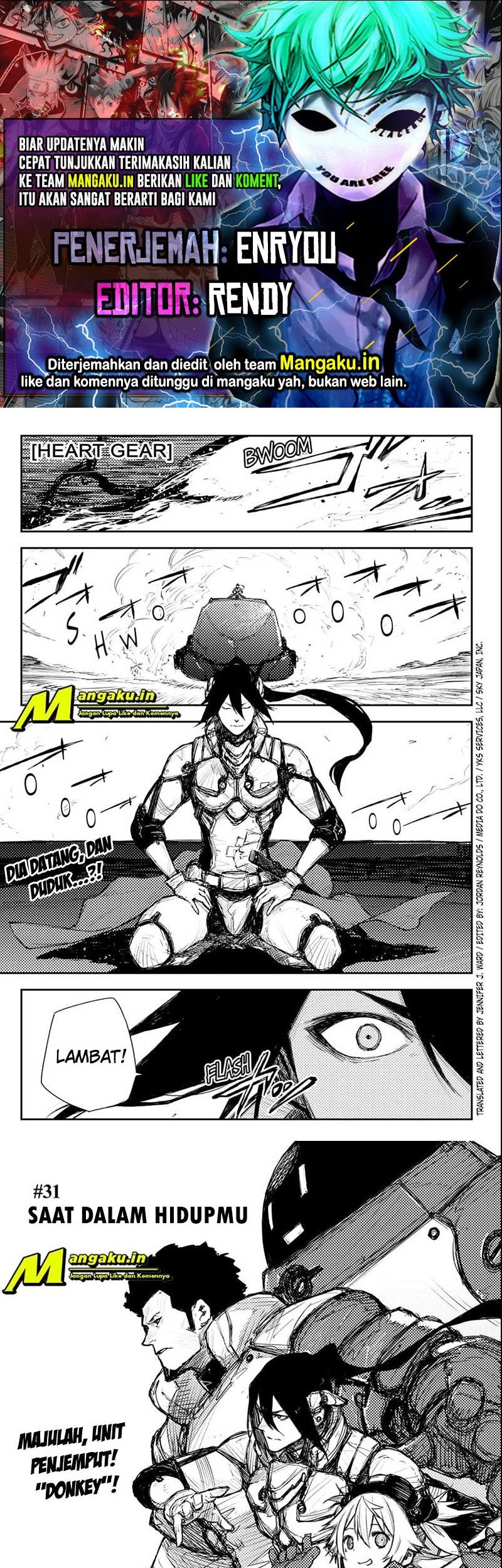 Heart Gear Bab 31 halaman 1