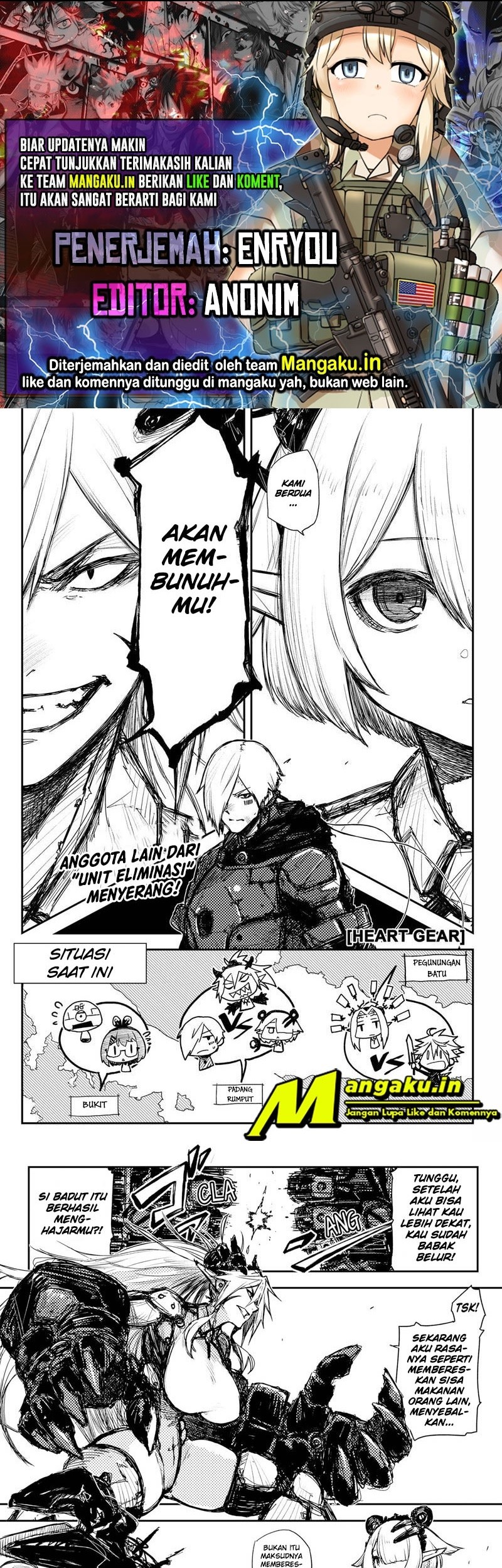 Heart Gear chapter 33 halaman 1