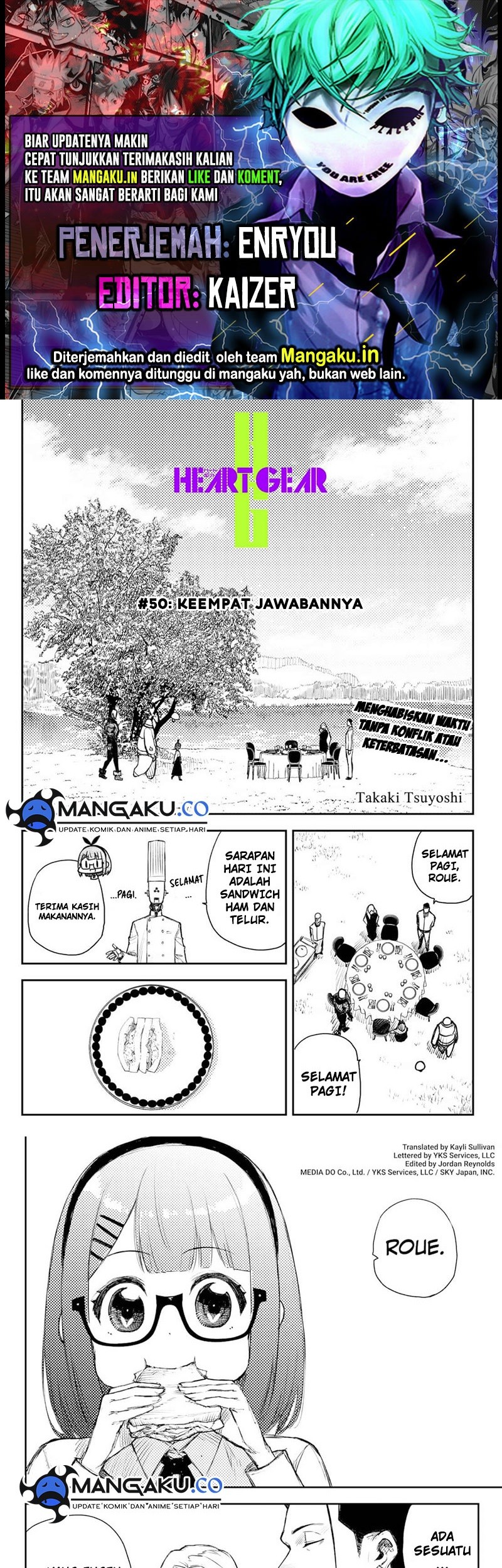 Heart Gear Bab 50 halaman 1