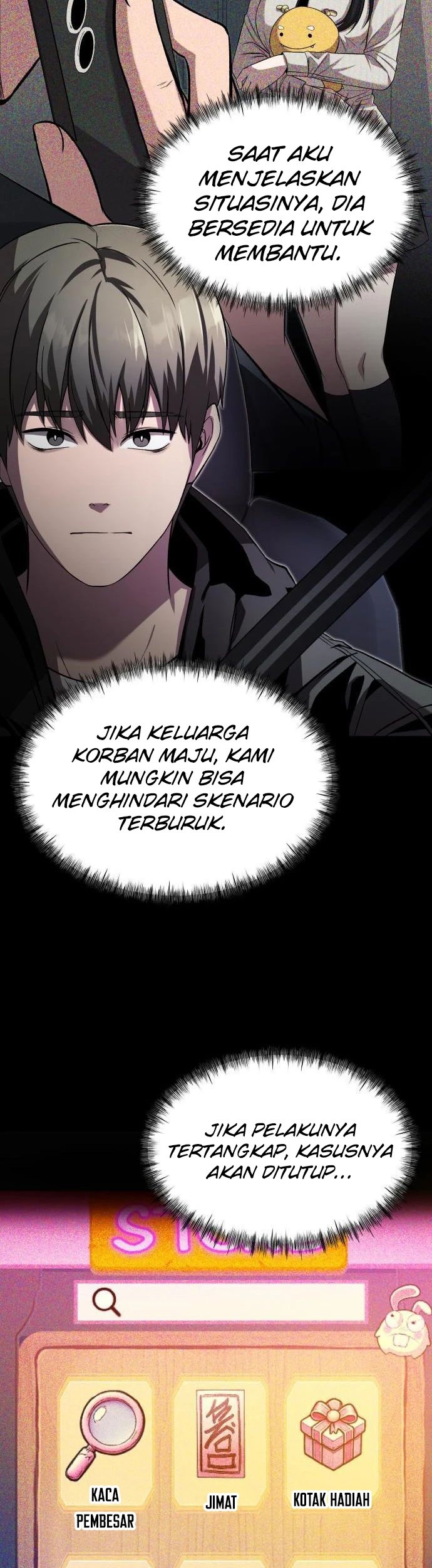 Heart-Pounding Ghostly Poem chapter 13 halaman 16